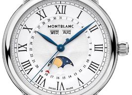 Montblanc Star 128676 (2026) - White dial 42 mm Steel case
