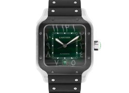 Cartier Santos WSSA0055 (2024) - Groen wijzerplaat 40mm Staal