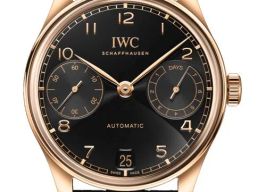 IWC Portuguese Automatic IW501707 (2026) - Black dial 42 mm Rose Gold case