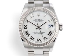 Rolex Datejust 31 178274 (2021) - Wit wijzerplaat 31mm Staal