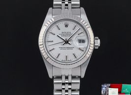 Rolex Lady-Datejust 79174 (2001) - Zilver wijzerplaat 26mm Staal