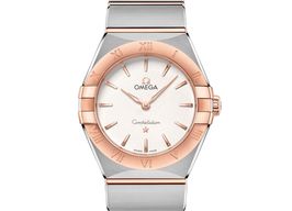 Omega Constellation Quartz 131.20.28.60.02.001 (2024) - Zilver wijzerplaat 28mm Staal