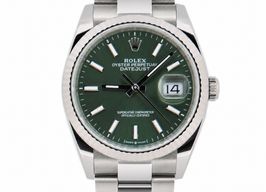 Rolex Datejust 36 126234 (2026) - Green dial 36 mm Steel case