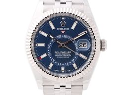 Rolex Sky-Dweller 336934 (2024) - Blauw wijzerplaat 42mm Goud/Staal