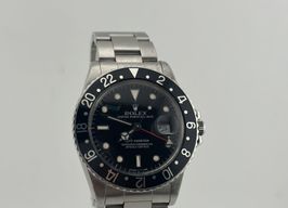 Rolex GMT-Master 16750 (1985) - Zwart wijzerplaat 40mm Staal