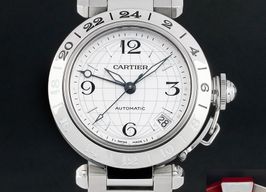 Cartier Pasha C W31078M7 (2005) - Zilver wijzerplaat 35mm Staal