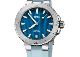 Oris Aquis 01 733 7770 4155-07 4 18 65FC (2026) - Parelmoer wijzerplaat 37mm Staal