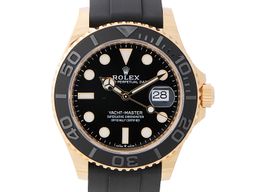 Rolex Yacht-Master 42 226658 (2022) - Black dial 42 mm Yellow Gold case