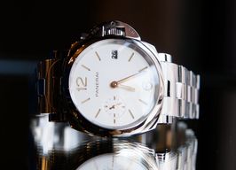 Panerai Luminor Due PAM01508 (2026) - Wit wijzerplaat 38mm Staal