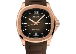 Mido Multifort M049.526.37.291.00 (2026) - Brown dial 40 mm Steel case