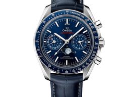 Omega Speedmaster Moonphase 304.33.44.52.03.001 (2026) - Blauw wijzerplaat 44mm Staal