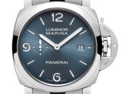 Panerai Luminor Marina PAM03323 (2026) - Blauw wijzerplaat 44mm Staal