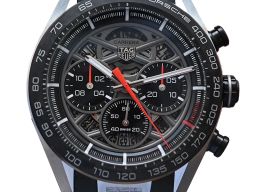 TAG Heuer Carrera CBU2010.FT6267 (2024) - Grijs wijzerplaat 44mm Staal