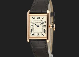 Cartier Tank Louis Cartier WGTA0346 (2025) - Silver dial 38 mm Rose Gold case