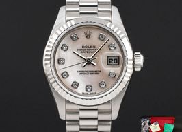 Rolex Lady-Datejust 69179 (1993) - 26mm Witgoud