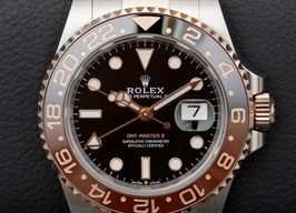 Rolex GMT-Master II 126711CHNR (2023) - Zwart wijzerplaat 40mm Goud/Staal