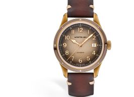 Montblanc 1858 134339 (2026) - Brown dial 41 mm Bronze case