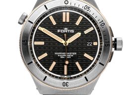 Fortis Marinemaster F8120015 (2024) - Black dial 44 mm Steel case