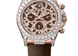 Rolex Daytona 116588TBR (Unknown (random serial)) - Diamond dial 40 mm Yellow Gold case