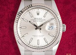 Rolex Datejust 36 126234 (Unknown (random serial)) - Silver dial 36 mm Steel case