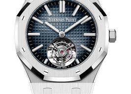 Audemars Piguet Royal Oak Tourbillon 26730ST.OO.1320ST.01 (2025) - Blue dial 41 mm Steel case