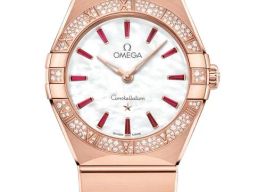 Omega Constellation Quartz 131.55.28.60.55.004 (2026) - Pearl dial 28 mm Rose Gold case