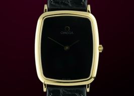 Omega De Ville 195.0076.2 (1991) - Zwart wijzerplaat 26mm Goud/Staal