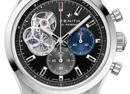 Zenith El Primero Chronomaster 03.3300.3604/21.M3300 (2026) - Zwart wijzerplaat 40mm Staal