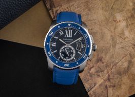 Cartier Calibre de Cartier Diver WSCA0010 (2015) - Blue dial 42 mm Steel case