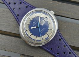 Omega Dynamic 166.108 (Onbekend (willekeurig serienummer)) - Blauw wijzerplaat 41mm Staal