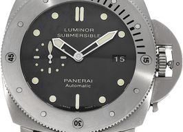 Panerai Luminor Submersible 1950 3 Days Automatic PAM01389 (Onbekend (willekeurig serienummer)) - Zwart wijzerplaat 47mm Keramiek