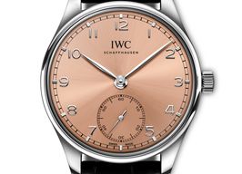 IWC Portuguese Automatic IW358313 (2024) - Roze wijzerplaat 40mm Staal