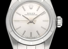 Rolex Oyster Perpetual 26 67230 (1991) - Silver dial 26 mm Steel case
