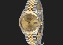 Rolex Datejust 31 278273 (2023) - Champagne dial 31 mm Gold/Steel case