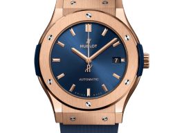 Hublot Classic Fusion Blue 511.OX.7180.RX (2025) - Blue dial 45 mm Rose Gold case