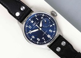 IWC Big Pilot IW501002 (2021) - Blauw wijzerplaat 46mm Staal