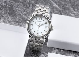 Blancpain Léman Ultra Slim 2100-1127-11 (1995) - Wit wijzerplaat 39mm Staal