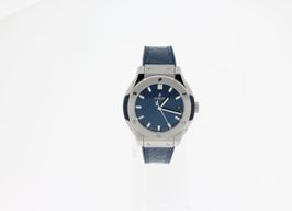 Hublot Classic Fusion Blue 581.NX.7170.LR (2025) - Blue dial 33 mm Titanium case
