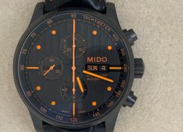 Mido Multifort Chronograph M005.614.36.051.22 (Onbekend (willekeurig serienummer)) - Zwart wijzerplaat 44mm Staal