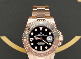Rolex GMT-Master II 126715CHNR (2022) - Zwart wijzerplaat 40mm Roségoud