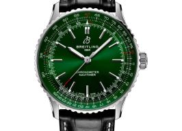 Breitling Navitimer A17329371L1P1 (2024) - Groen wijzerplaat 41mm Staal