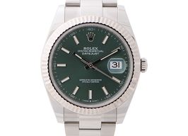 Rolex Datejust 41 126334 (2025) - Green dial 41 mm Steel case