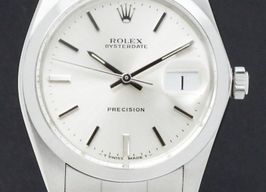 Rolex Oyster Precision 6694 (1990) - Silver dial 34 mm Steel case