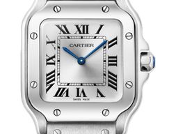 Cartier Santos Dumont WSSA0082 (2026) - Zilver wijzerplaat 27mm Staal