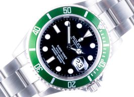 Rolex Submariner Date 16610LV (2006) - Black dial 40 mm Steel case