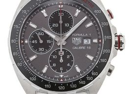 TAG Heuer Formula 1 Calibre 16 CAZ2012.BA0970 (2024) - Grijs wijzerplaat 44mm Staal