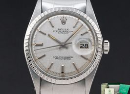 Rolex Datejust 1603 (1973) - Zilver wijzerplaat 36mm Staal