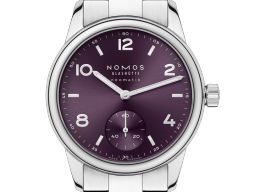 NOMOS Club 757.SB (2026) - Paars wijzerplaat 34mm Staal