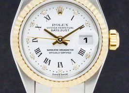 Rolex Lady-Datejust 79173 (2003) - White dial 26 mm Gold/Steel case