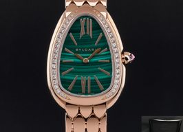 Bulgari Serpenti 103273 (2022) - Groen wijzerplaat 33mm Roségoud